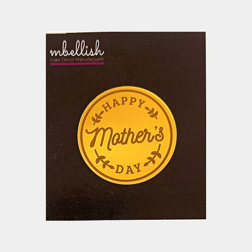 Happy Mothers Day Acrylic Coins/Charms, Size - 2 inches, Pack of 5, SKU - 11568