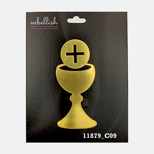 Faith Premium Acrylic Cake Topper, Medium Size (4 inches), Pack of 1. SKU-11879
