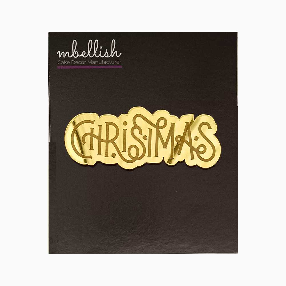 Christmas Acrylic Coins/Charms, Size - 2 inches, Pack of 5, SKU - AC11079