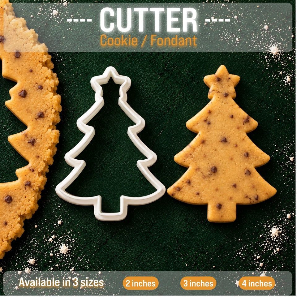 Christmas Tree Cookie/Fondant Cutter SKU - CN_CT_01