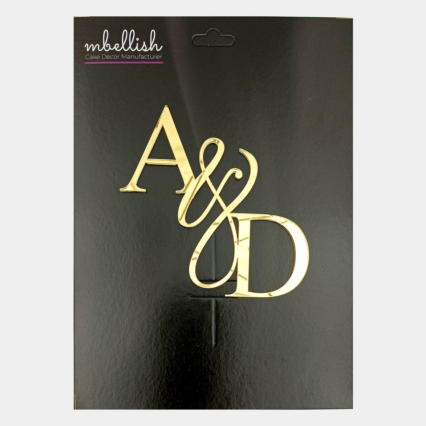 Personalized Wedding/Anniversary Acrylic Cake Topper - CWA08