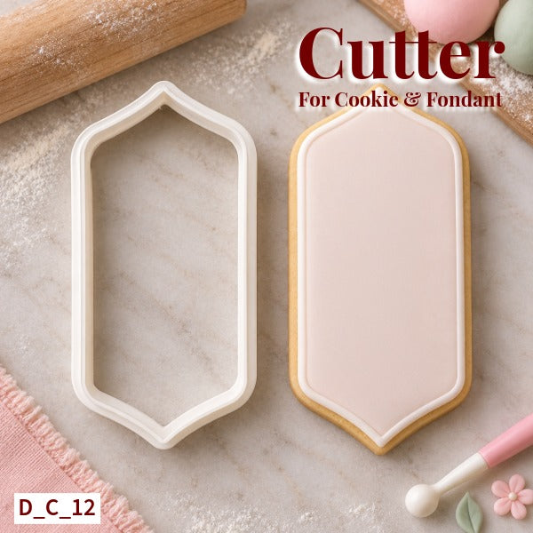Arch Cutter Size- 3 Inch | Diwali Cookie & Fondant Cutter for Cake Decoration. SKU - D_C_12