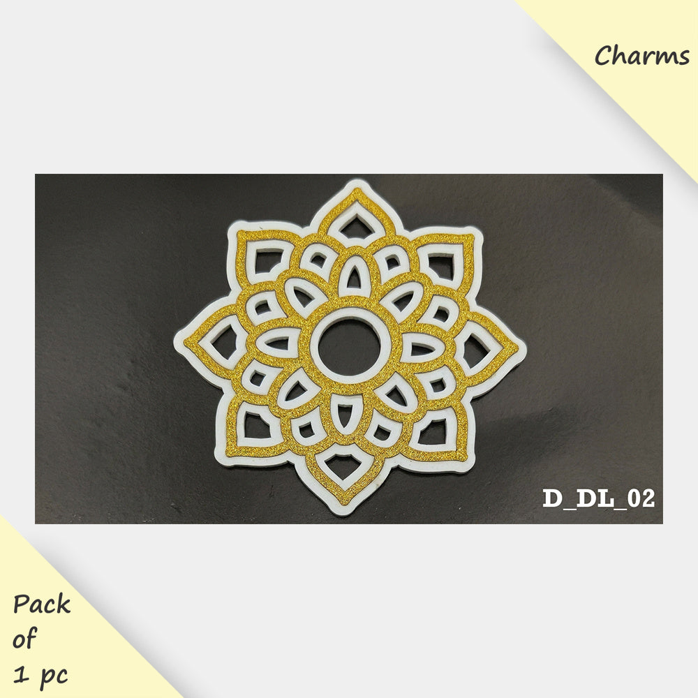 Premium Acrylic Diwali Charms, Size - Medium, Pack of 1, SKU - D_DL_02