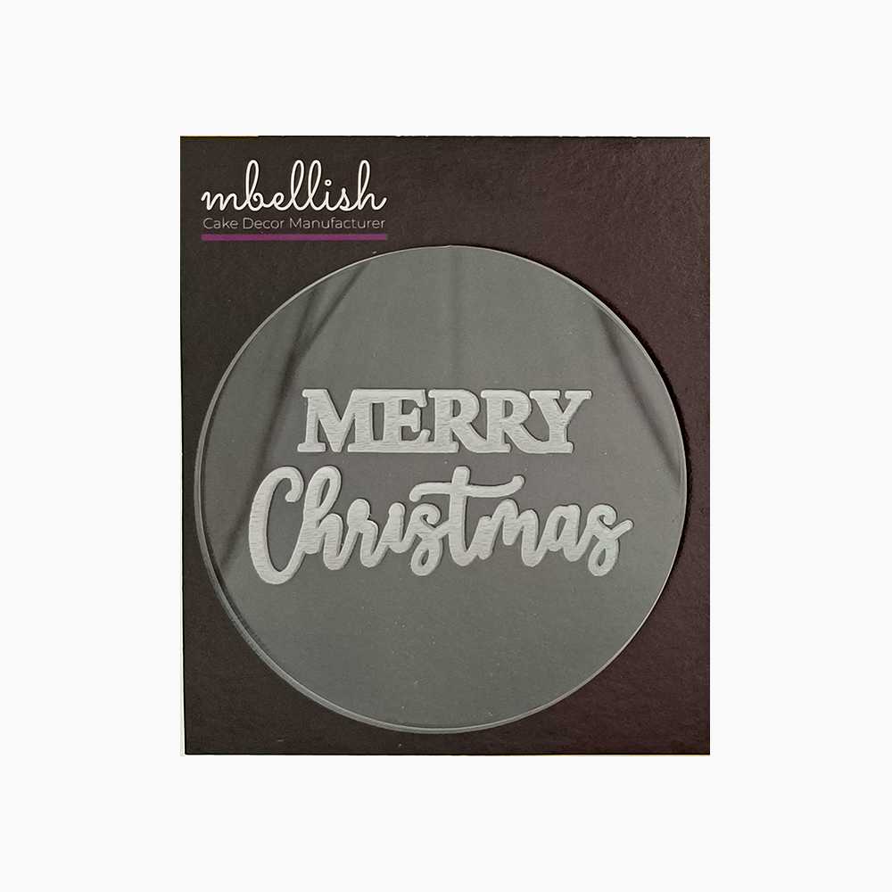Merry Christmas Embosser, Size-3", Pack of 1, Sku - EM11131