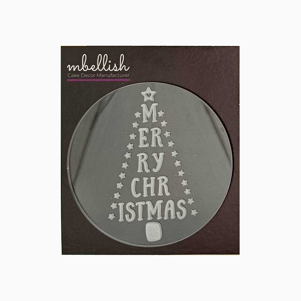 Merry Christmas Embosser, Size-3", Pack of 1, Sku - EM11133