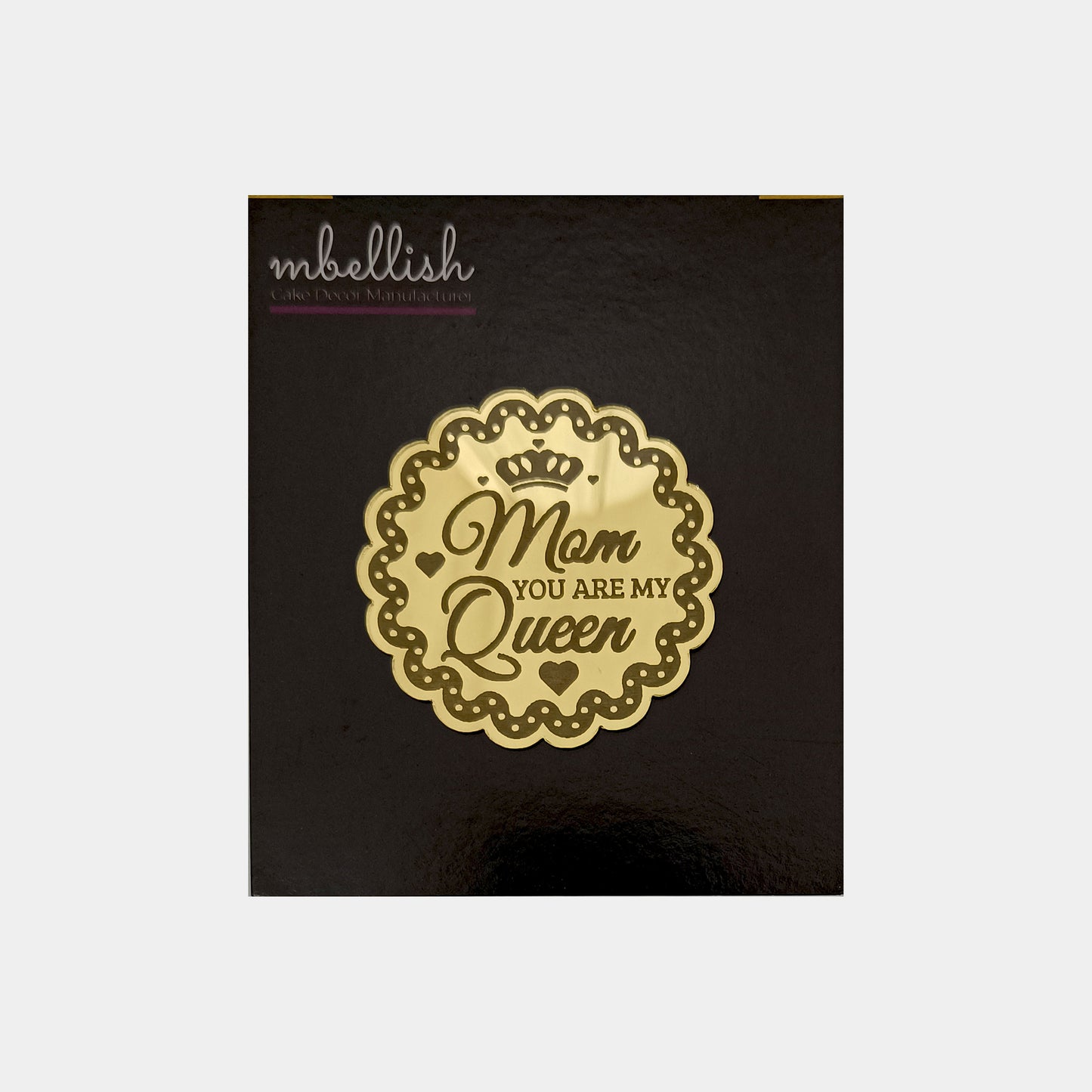 Happy Mother's Day Acrylic Coins/Charms, Size - 2 inches, Pack of 5, SKU - MD25AC004