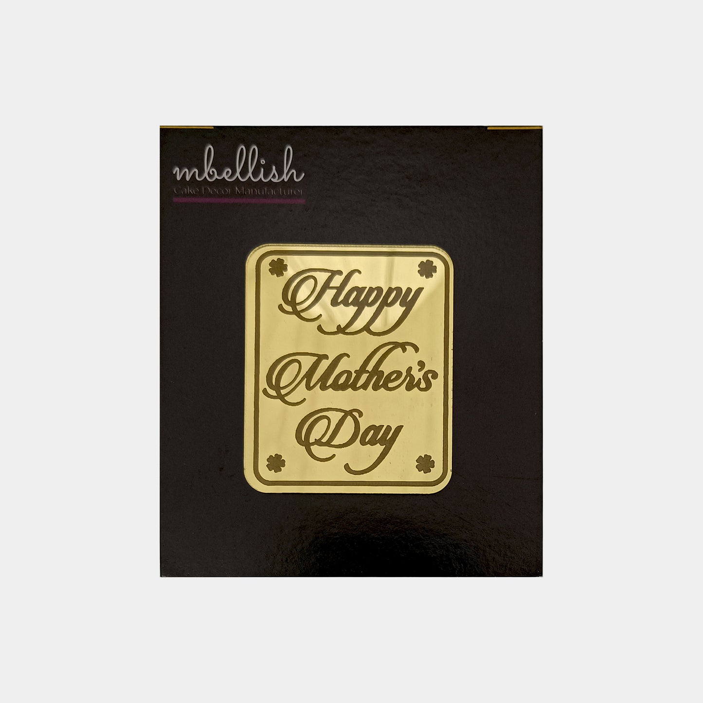 Happy Mother's Day Acrylic Coins/Charms, Size - 2 inches, Pack of 5, SKU - MD25AC007