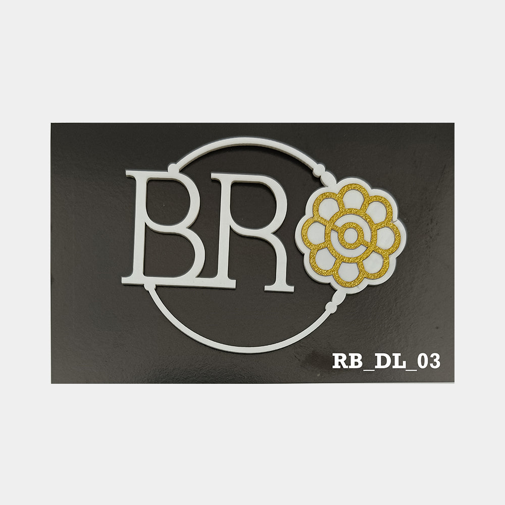 BRO Acrylic Premium Charms, Size - Medium, Pack of 1, SKU - RB_DL_03