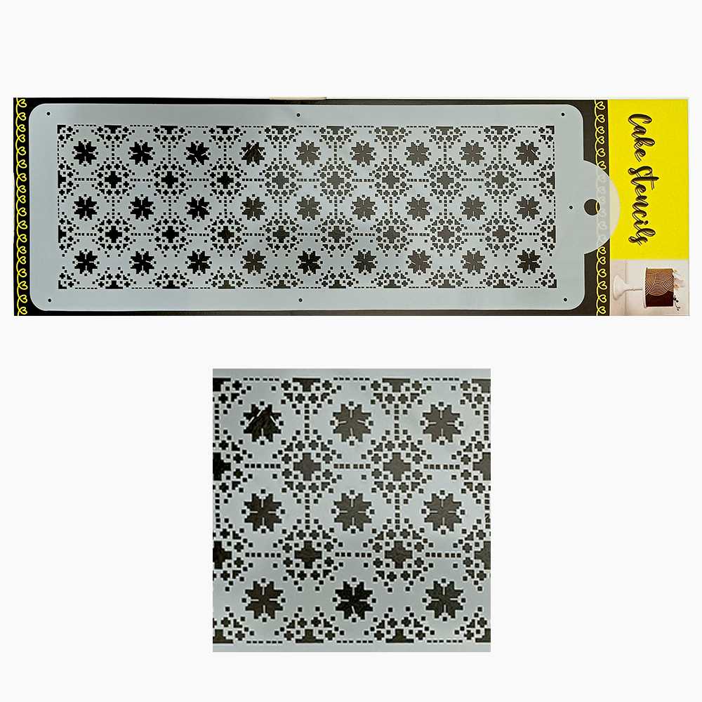 Cross Stitch Stencil Design Size – 4 x 12 inches ~ Pack of 1, Sku - SL11174