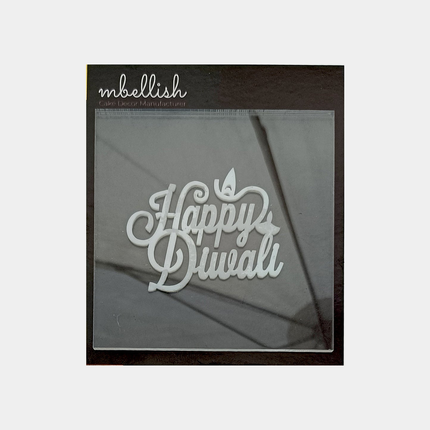 Happy Diwali Stamp, Size - 3", Pack of 1, Sku - ST2