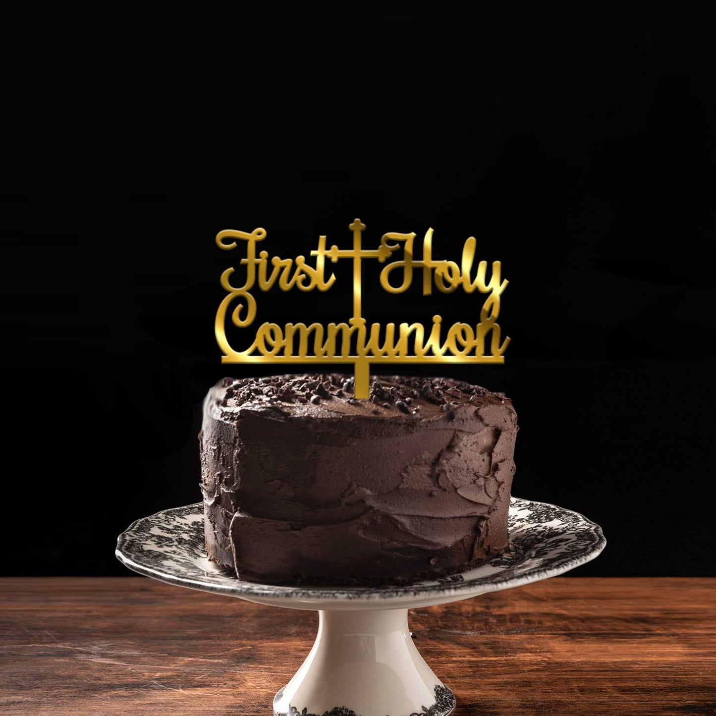 First Holy Communion Cake Topper, Size - Medium, Pack of 1, SKU-TR10860