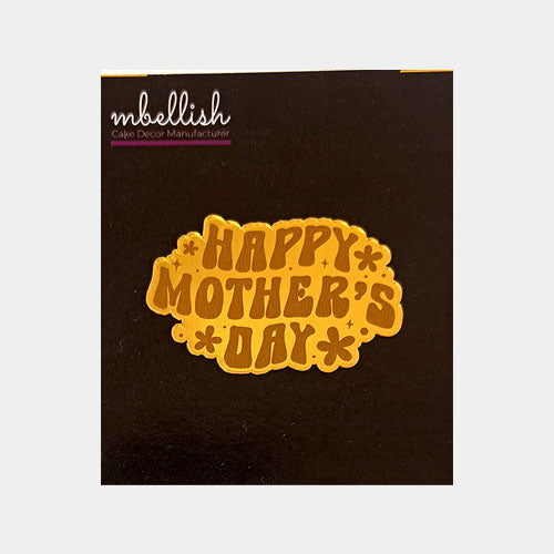 Happy Mothers Day Acrylic Coins/Charms, Size - 2 inches, Pack of 5, SKU - 11569