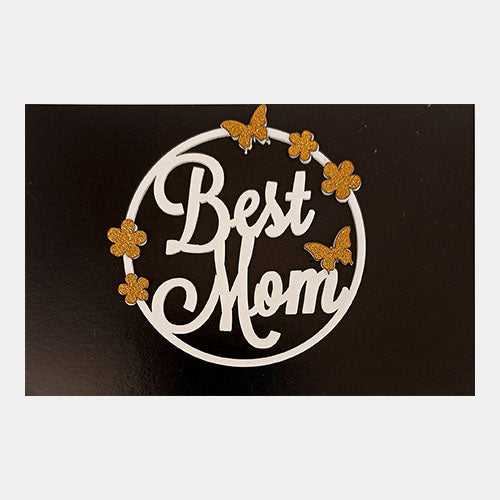 Best Mom Acrylic Premium Charms, Size - Medium, Pack of 1, SKU - 11572