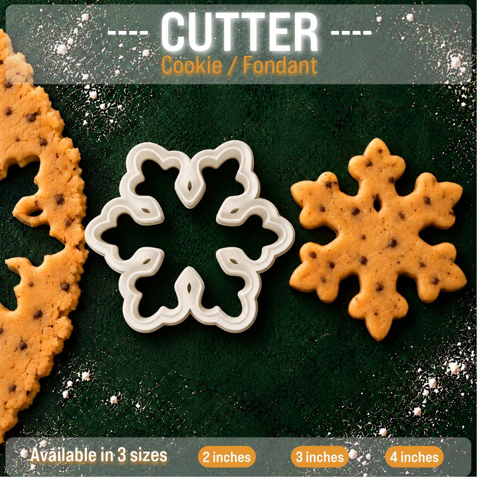 Snowflake Cookie/Fondant Cutter SKU - CN_CT_05