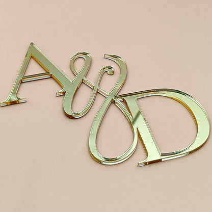 Personalized Wedding/Anniversary Acrylic Cake Topper - CWA08