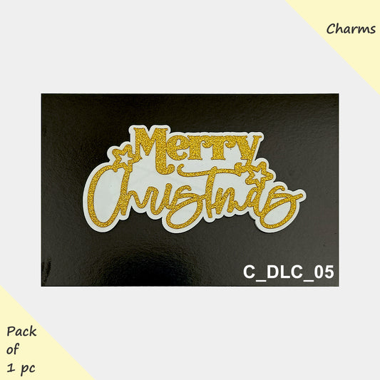 Christmas Acrylic Premium Charms, Size - Medium, Pack of 1, SKU - C_DLC_05