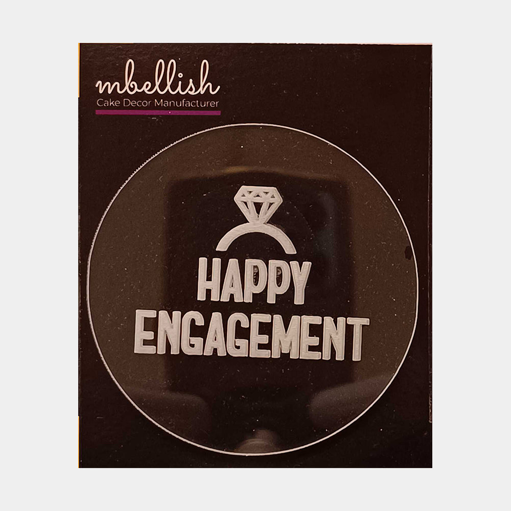 Happy Engagement Acrylic Embosser, SKU - EM10320