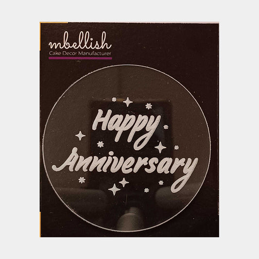 Happy Anniversary Acrylic Embosser, SKU - EM10326