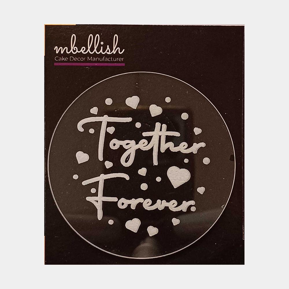 Together Forever Acrylic Embosser, SKU - EM10329