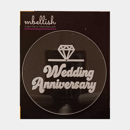 Wedding Anniversary Acrylic Embosser, SKU - EM10331