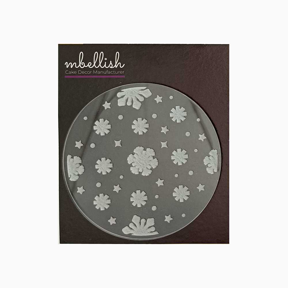 Snowflakes Embosser, Size-3", Pack of 1, Sku - EM11130
