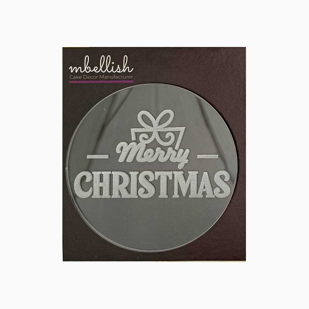 Merry Christmas Embosser, Size-3", Pack of 1, Sku - EM11135