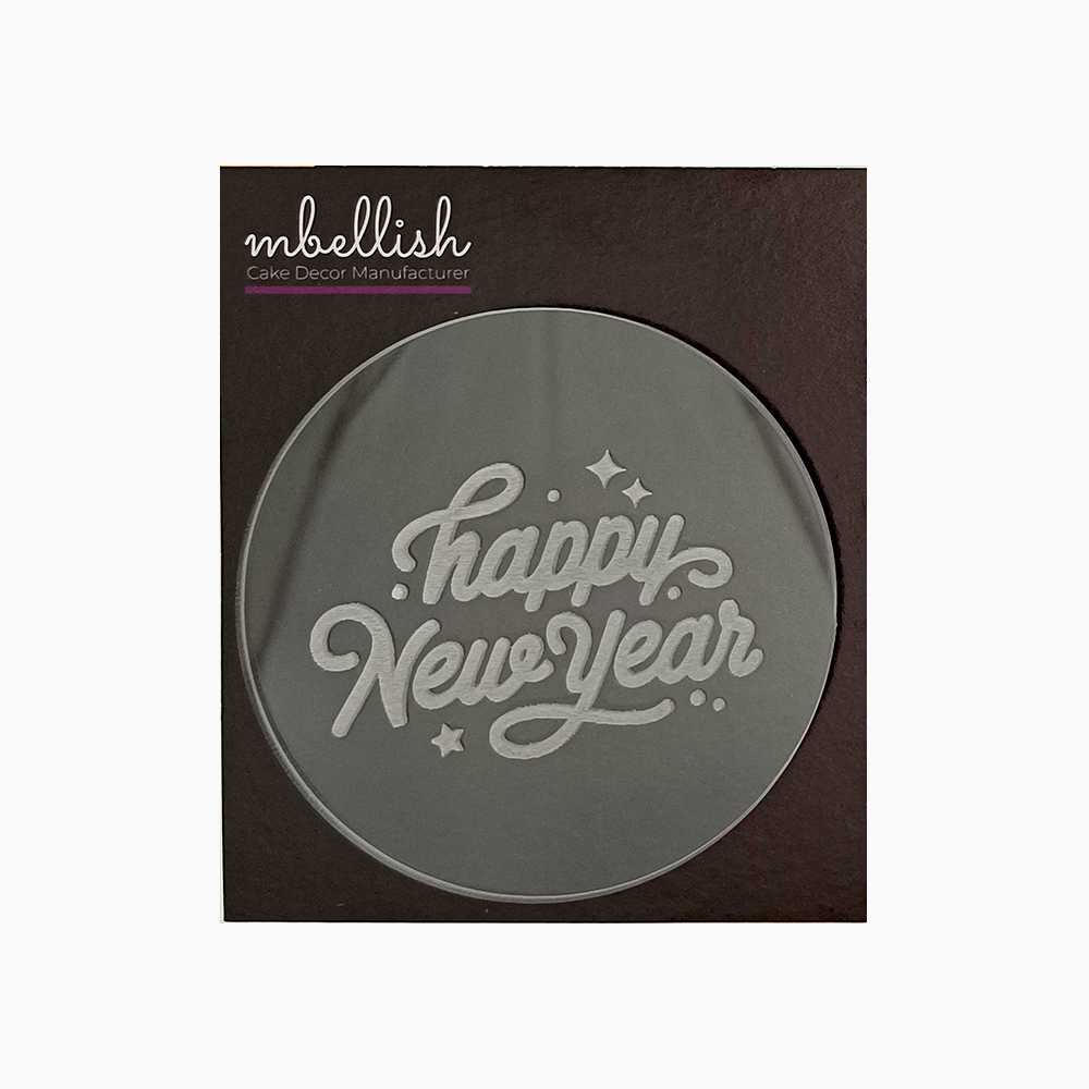 Happy New Year Embosser, Size-3", Pack of 1, Sku - EM11136