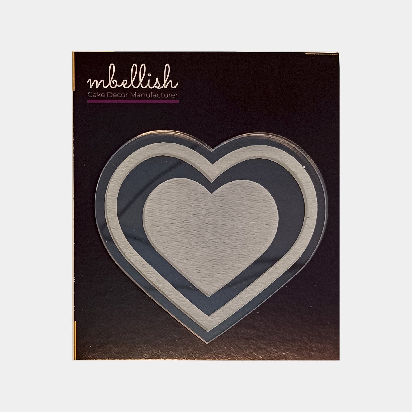 Hearts Embosser, Size-3", Pack of 1, Sku - EM11231