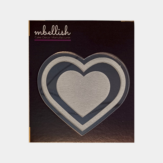 Hearts Embosser, Size-3", Pack of 1, Sku - EM11231