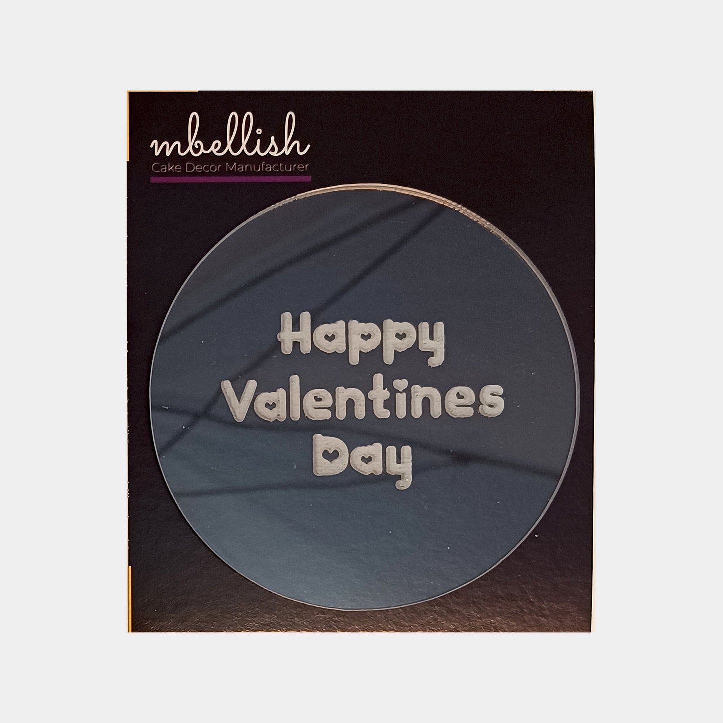 Happy Valentine's Day Embosser, Size-3", Pack of 1, Sku - EM11232
