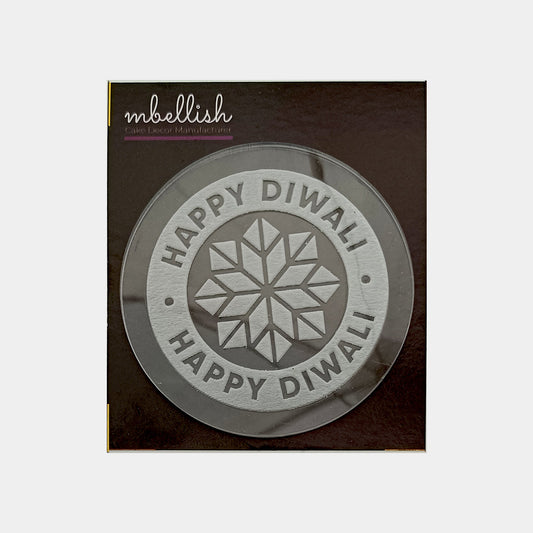 Happy Diwali Embosser, Size-3", Pack of 1, Sku - EM4