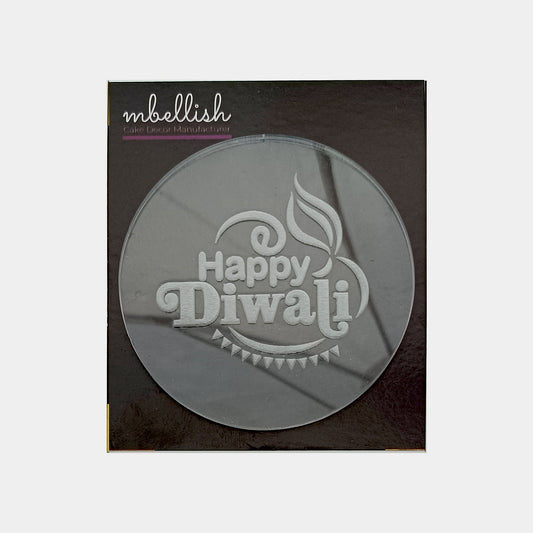 Happy Diwali Embosser, Size-3", Pack of 1, Sku - EM6