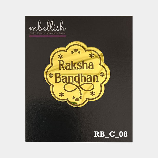 Raksha Bandhan Acrylic Coins/Charms, Size - 2 inches, Pack of 5, SKU - RB_C_08