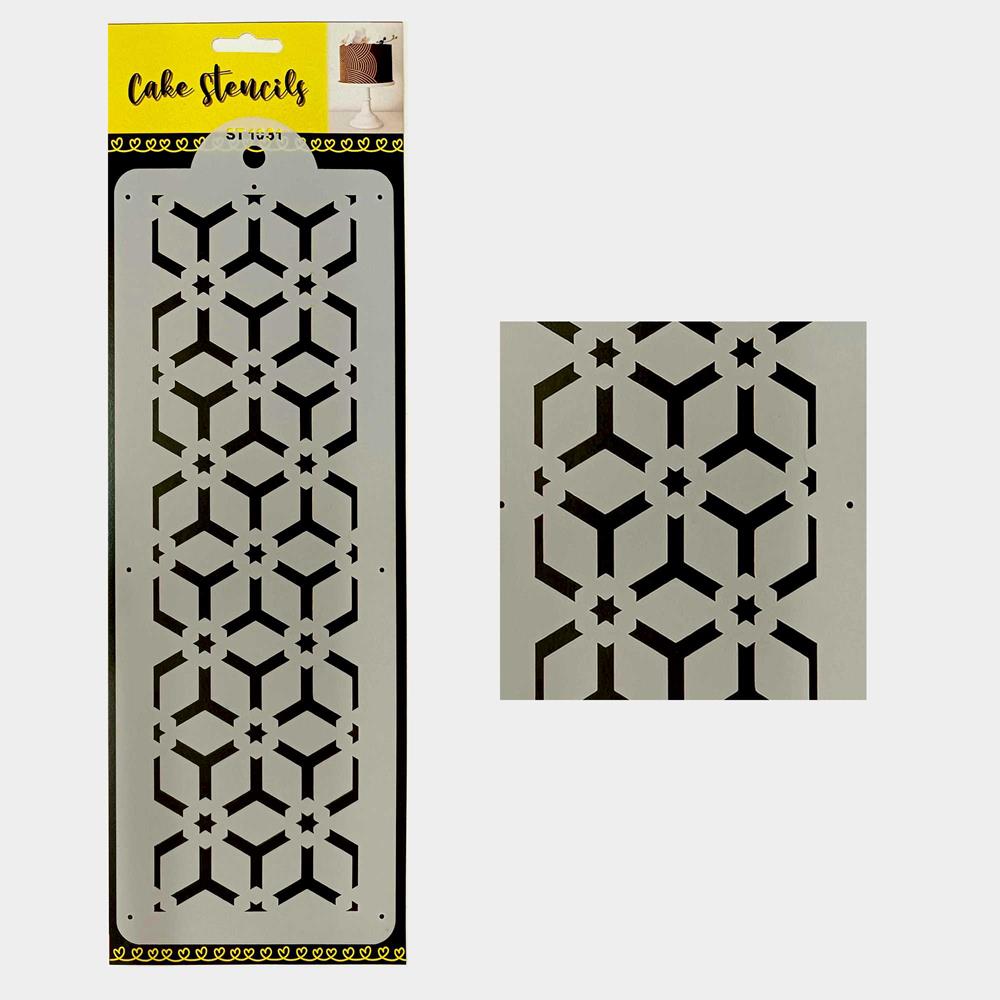 Decorative Stencil, Design Size 4 x 12 inches, SKU-SL10939