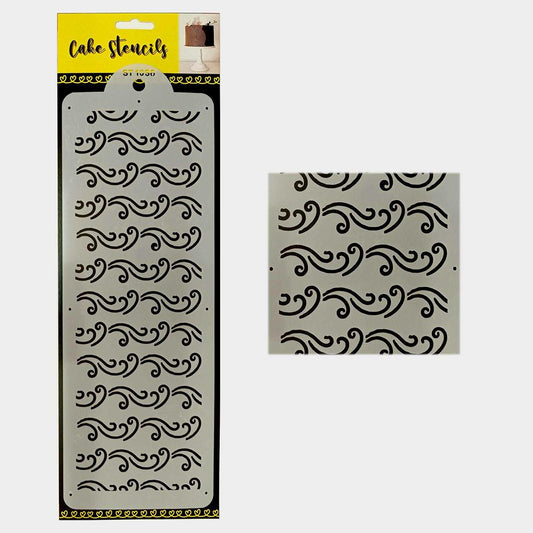 Decorative Stencil, Design Size 4 x 12 inches, SKU-SL10944