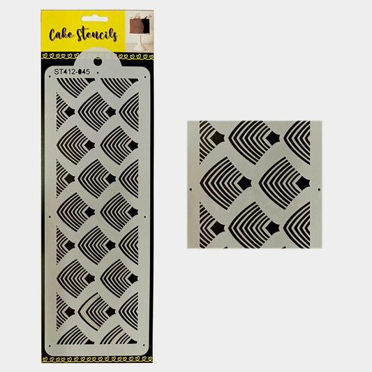 Decorative Stencil, Design Size 4 x 12 inches, SKU-SL10951