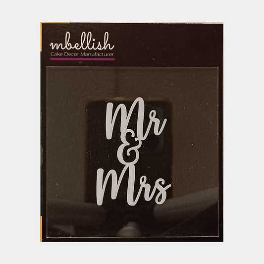 Mr and Mrs Acrylic Stamp, SKU - SP10292