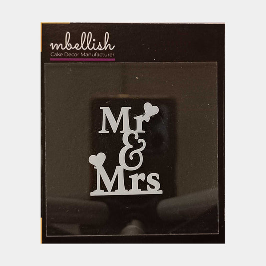 Mr and Mrs Acrylic Stamp, SKU - SP10295