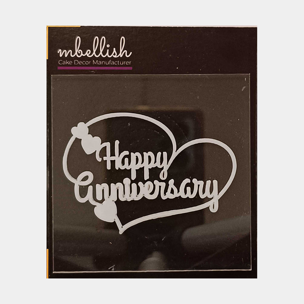 Happy Anniversary Acrylic Stamp, SKU - SP10296