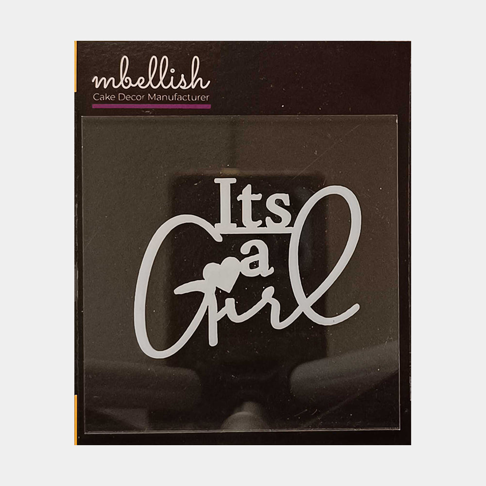 Its a Girl Acrylic Stamp, SKU - SP10301