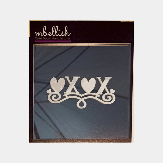 XOXO Acrylic Stamp, Size - 3", Pack of 1, Sku - SP11214