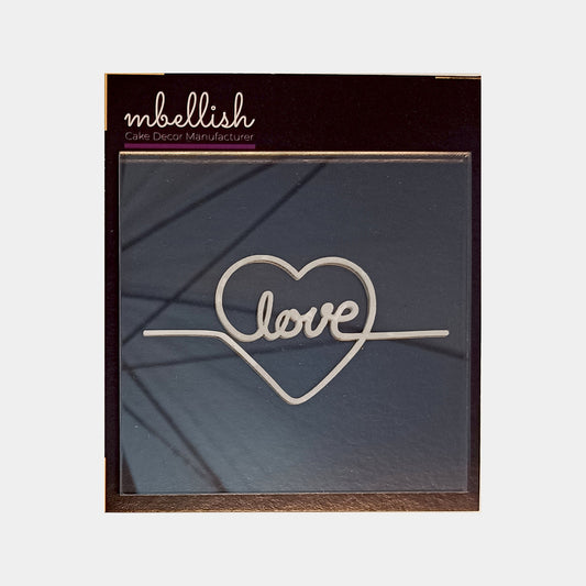 Love Acrylic Stamp, Size - 3", Pack of 1, Sku - SP11216
