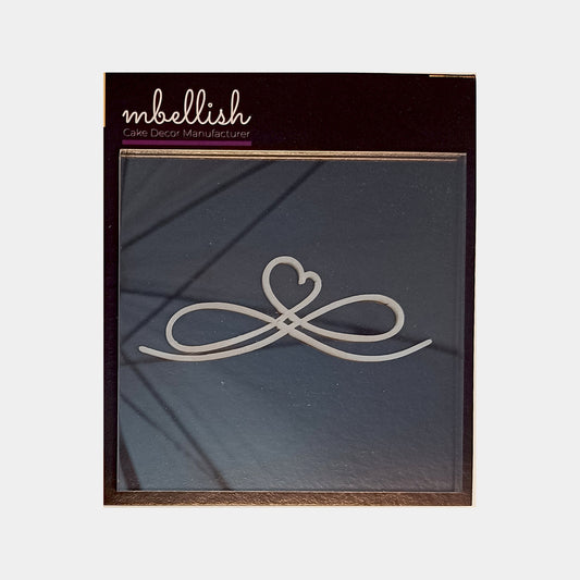 Love infinity Acrylic Stamp, Size - 3", Pack of 1, Sku - SP11219