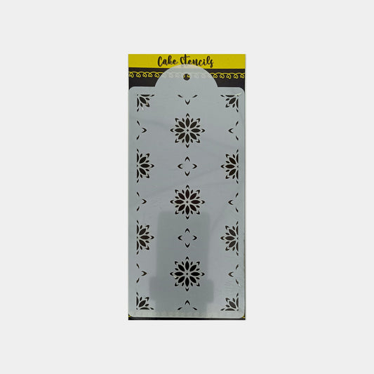 Festive Stencil Design Size - 3.75 x 7.5 inches ~ Pack of 1, Sku - SSL7
