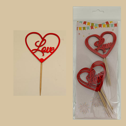 Love Glitter Tags, Size - Small, Pack of 10, Sku - TR11283